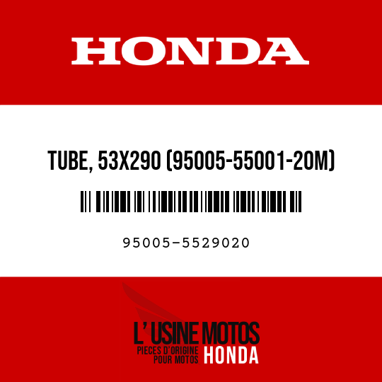 image de 95005-5529020 TUBE, 53X290 (95005-55001-20M)