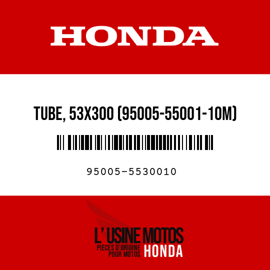 image de 95005-5530010 TUBE, 53X300 (95005-55001-10M)