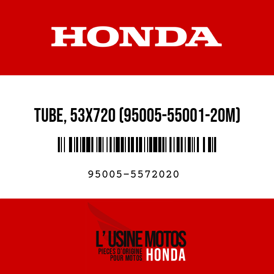 image de 95005-5572020 TUBE, 53X720 (95005-55001-20M)