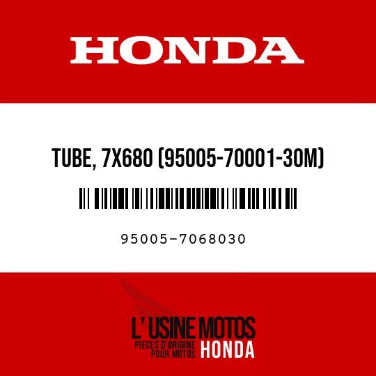 image de 95005-7068030 TUBE, 7X680 (95005-70001-30M)