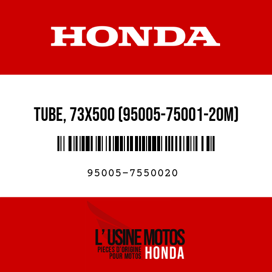 image de 95005-7550020 TUBE, 73X500 (95005-75001-20M)