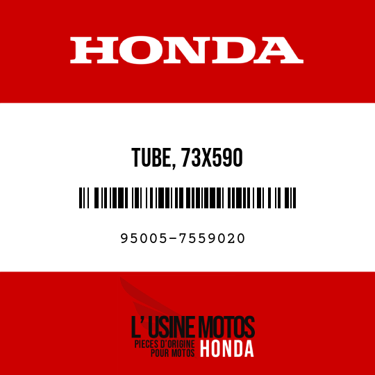 image de 95005-7559020 TUBE, 73X590
