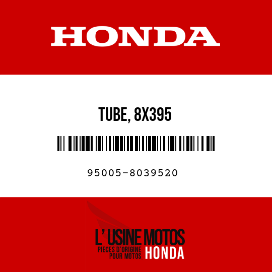 image de 95005-8039520 TUBE, 8X395
