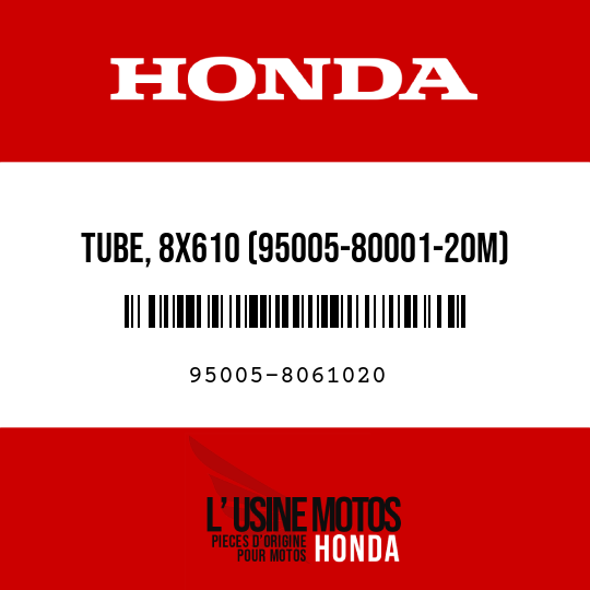 image de 95005-8061020 TUBE, 8X610 (95005-80001-20M)