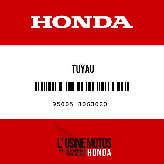 image de 95005-8063020 TUYAU