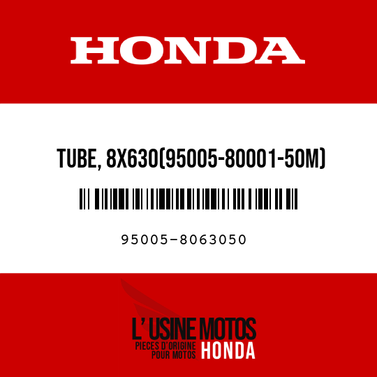 image de 95005-8063050 TUBE, 8X630(95005-80001-50M)