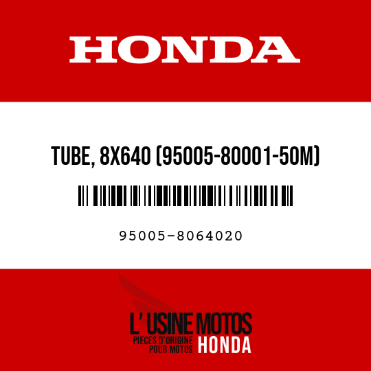 image de 95005-8064020 TUBE, 8X640 (95005-80001-50M)