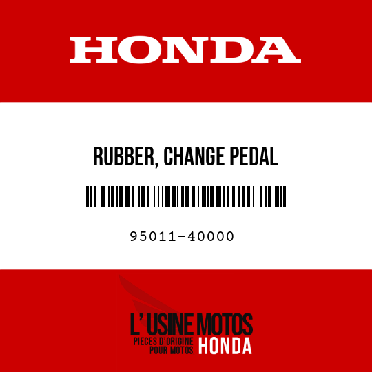 image de 95011-40000 RUBBER, CHANGE PEDAL