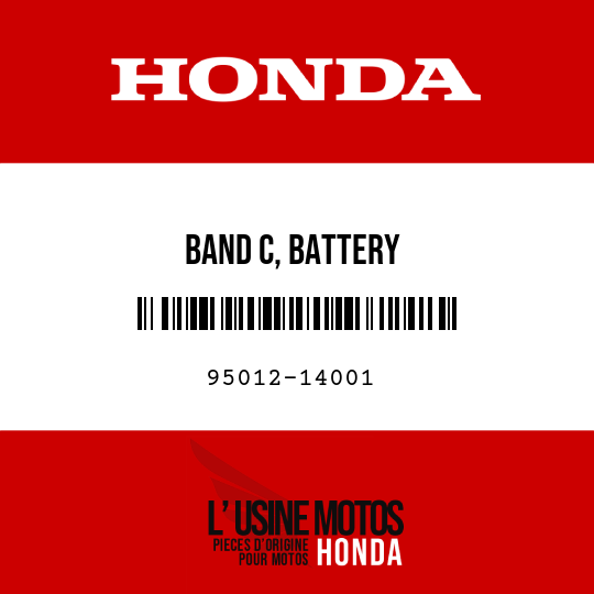 image de 95012-14001 BAND C, BATTERY