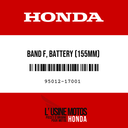 image de 95012-17001 BAND F, BATTERY (155MM)