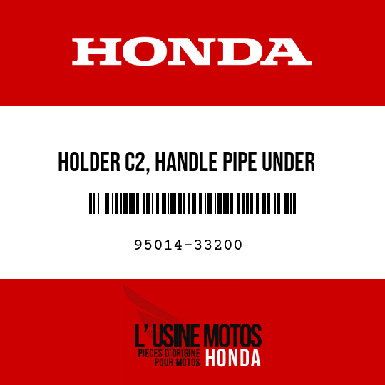 image de 95014-33200 HOLDER C2, HANDLE PIPE UNDER