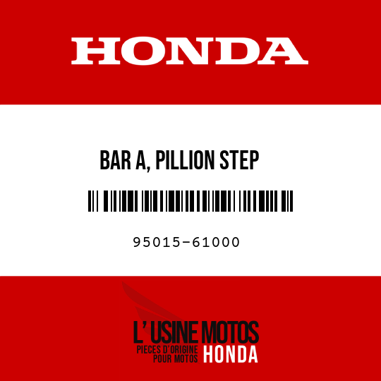 image de 95015-61000 BAR A, PILLION STEP