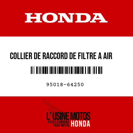 image de 95018-64250 COLLIER DE RACCORD DE FILTRE A AIR (64)