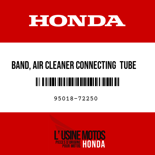 image de 95018-72250 BAND, AIR CLEANER CONNECTING  TUBE (72)