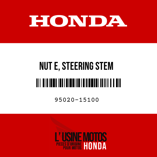 image de 95020-15100 NUT E, STEERING STEM