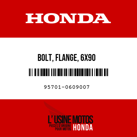 image de 95701-0609007 BOLT, FLANGE, 6X90