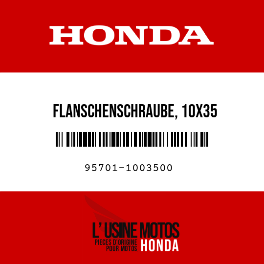 image de 95701-1003500 FLANSCHENSCHRAUBE, 10X35