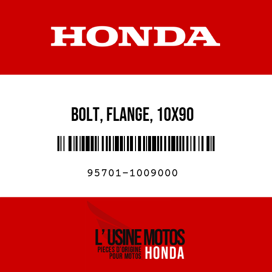 image de 95701-1009000 BOLT, FLANGE, 10X90