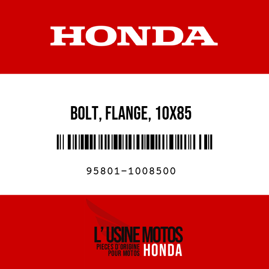 image de 95801-1008500 BOLT, FLANGE, 10X85