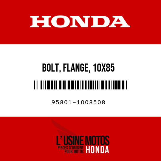 image de 95801-1008508 BOLT, FLANGE, 10X85