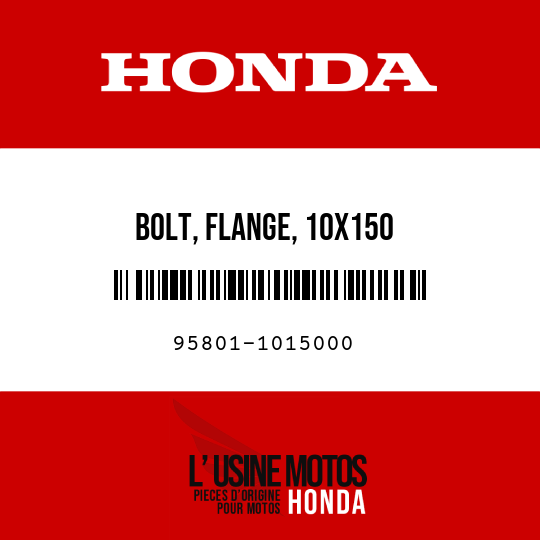 image de 95801-1015000 BOLT, FLANGE, 10X150