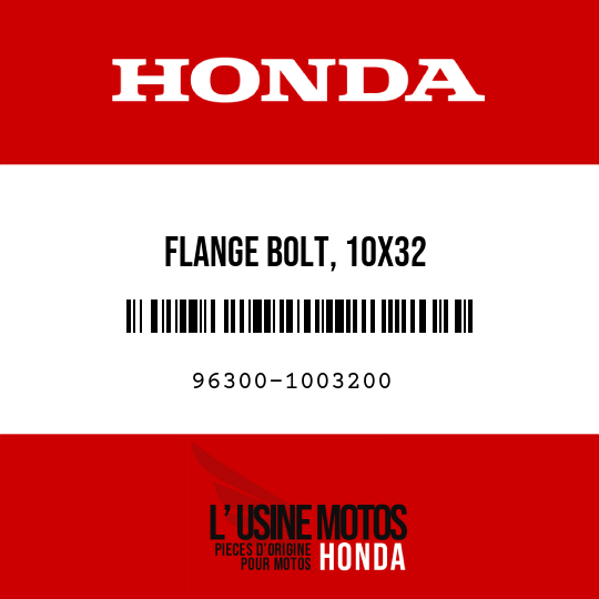 image de 96300-1003200 FLANGE BOLT, 10X32