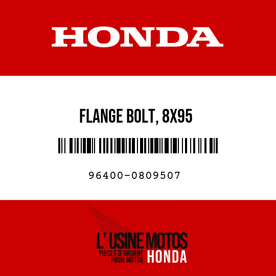 image de 96400-0809507 FLANGE BOLT, 8X95