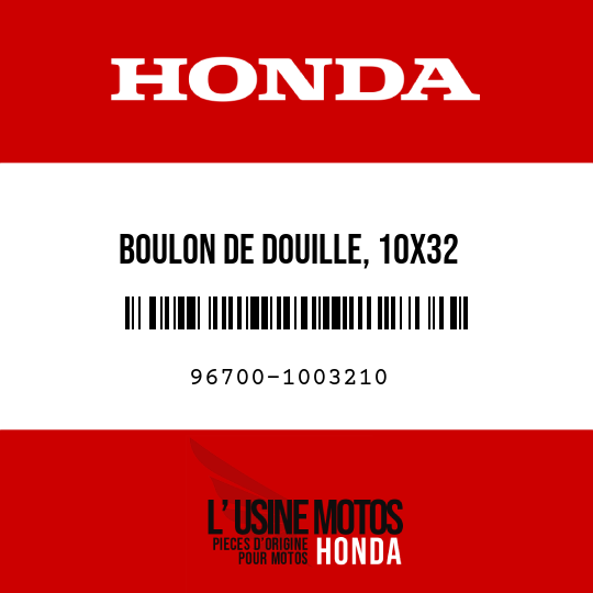image de 96700-1003210 BOULON DE DOUILLE, 10X32