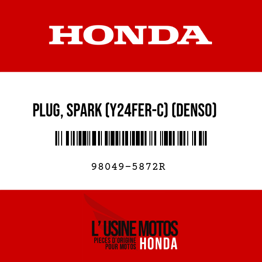 image de 98049-5872R PLUG, SPARK (Y24FER-C) (DENSO)