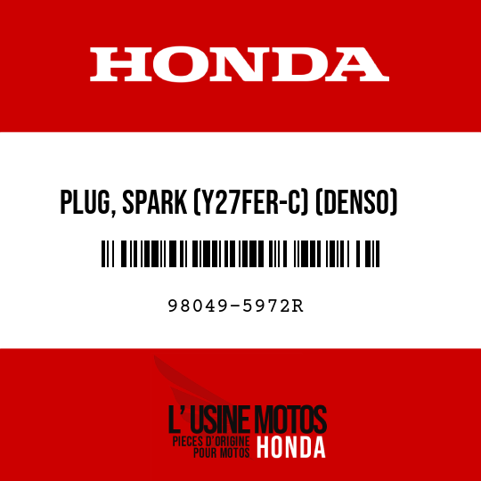 image de 98049-5972R PLUG, SPARK (Y27FER-C) (DENSO)