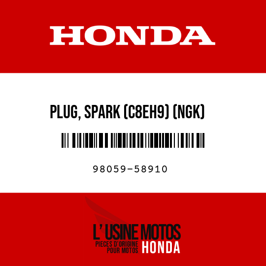 image de 98059-58910 PLUG, SPARK (C8EH9) (NGK)
