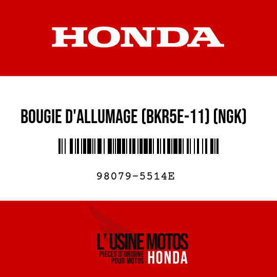image de 98079-5514E BOUGIE D'ALLUMAGE (BKR5E-11) (NGK)