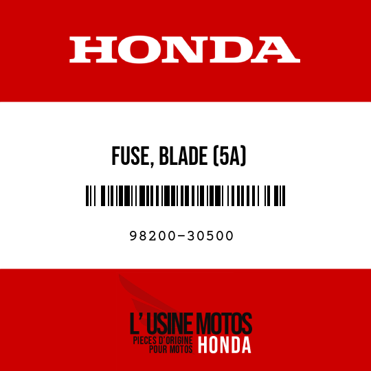 image de 98200-30500 FUSE, BLADE (5A)
