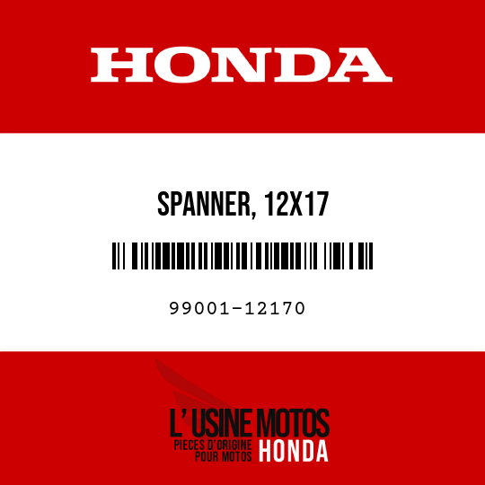 image de 99001-12170 SPANNER, 12X17