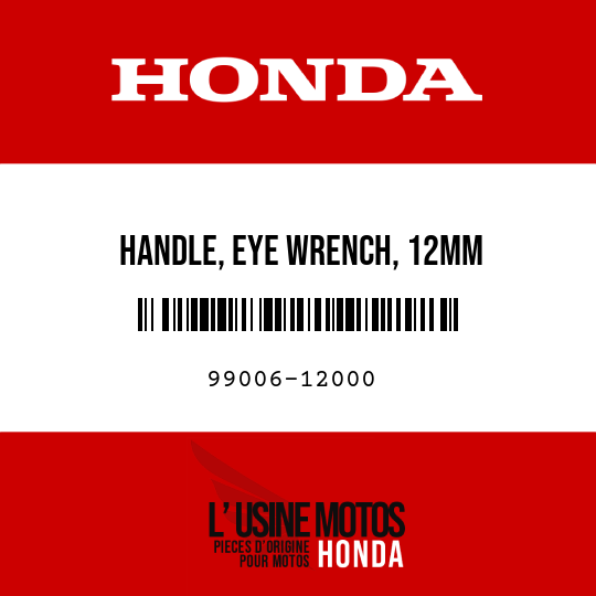 image de 99006-12000 HANDLE, EYE WRENCH, 12MM