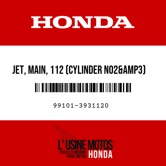 image de 99101-3931120 JET, MAIN, 112 (CYLINDER NO2&amp3)