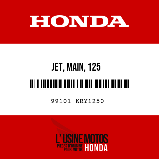 image de 99101-KRY1250 JET, MAIN, 125