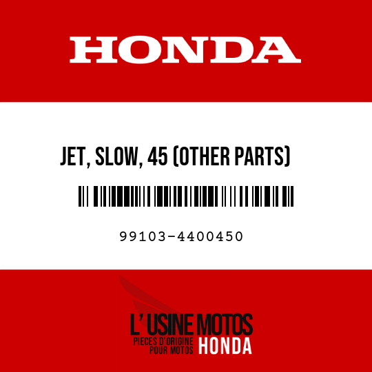 image de 99103-4400450 JET, SLOW, 45 (OTHER PARTS)