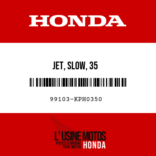 image de 99103-KPH0350 JET, SLOW, 35