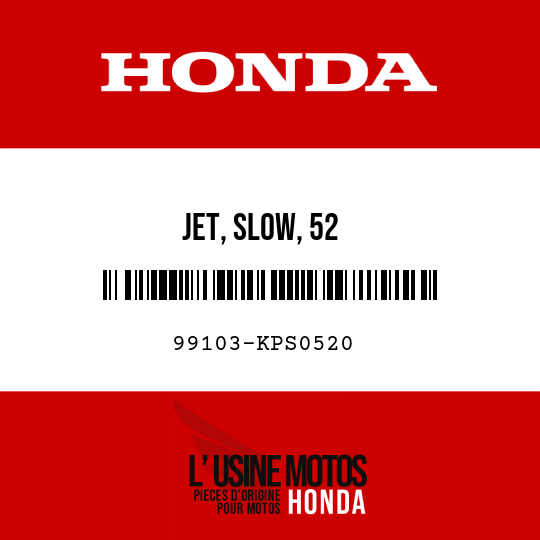 image de 99103-KPS0520 JET, SLOW, 52