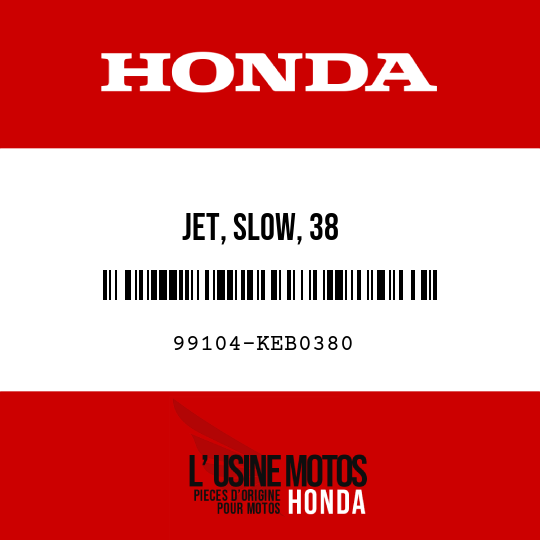 image de 99104-KEB0380 JET, SLOW, 38