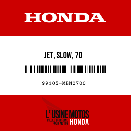 image de 99105-MBN0700 JET, SLOW, 70