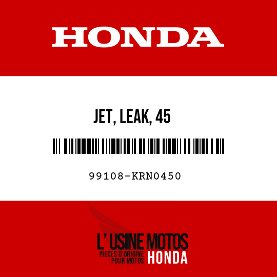 image de 99108-KRN0450 JET, LEAK, 45