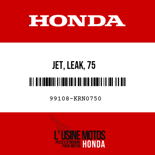 image de 99108-KRN0750 JET, LEAK, 75