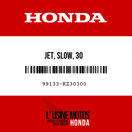 image de 99133-KZ30300 JET, SLOW, 30