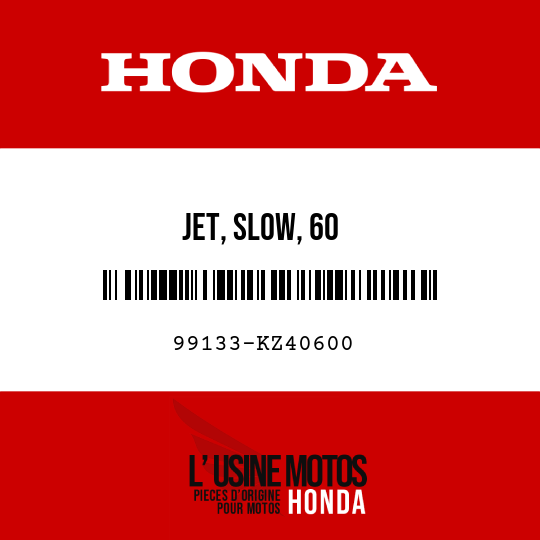 image de 99133-KZ40600 JET, SLOW, 60