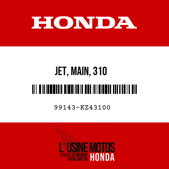 image de 99143-KZ43100 JET, MAIN, 310